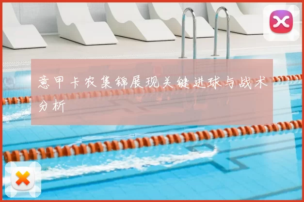 意甲卡农集锦展现关键进球与战术分析